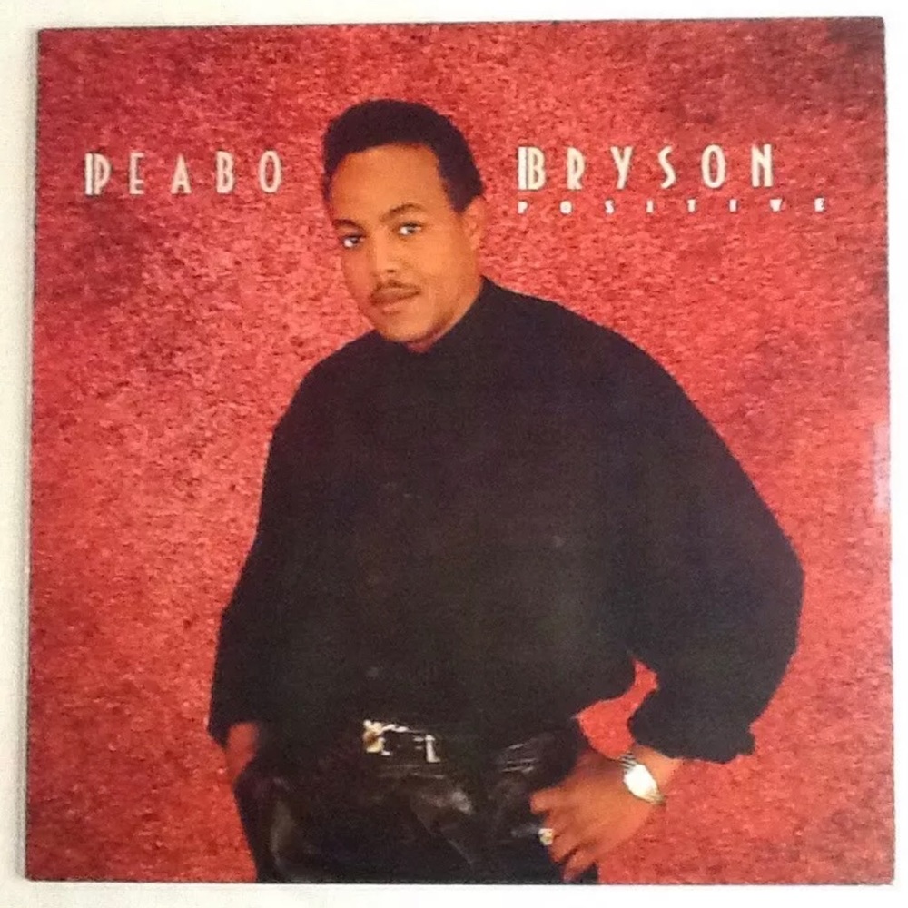 Rare collectible: Peabo Bryson Positive LP Elektra 960 7531 EX/EX  1988 Positive